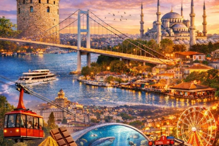 باكدج سياحي 7 أيام في إسطنبول – رحلات، تسوق، وجولات ممتعة 🌟