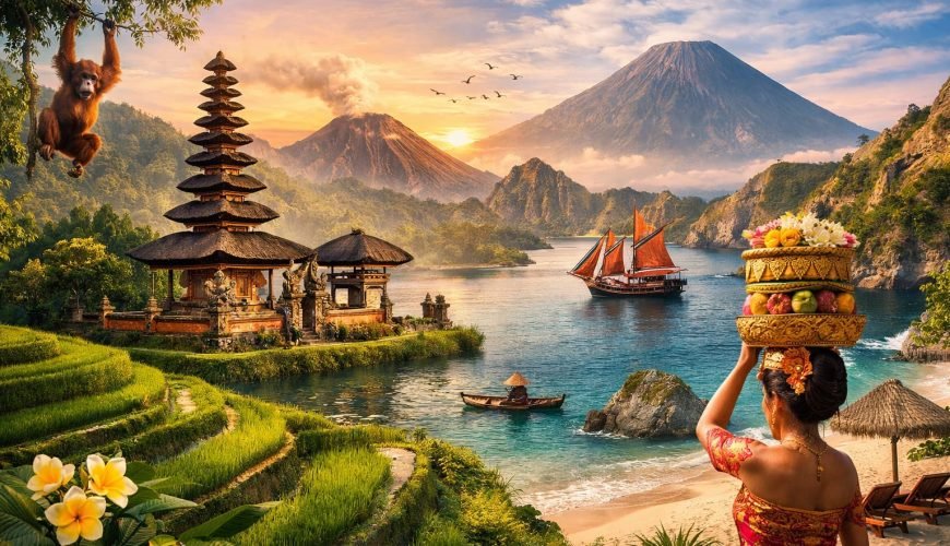 السياحة في إندونيسيا مع شركة الشفق للسياحة والتنظيم – رحلة واحدة إلى ألف عالم