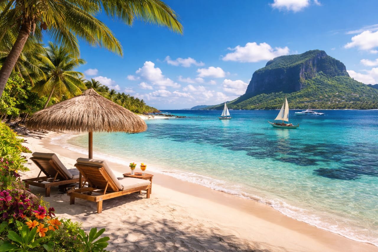 اكتشف جمال موريشيوس مع شركة الشفق للسياحة والتنظيم