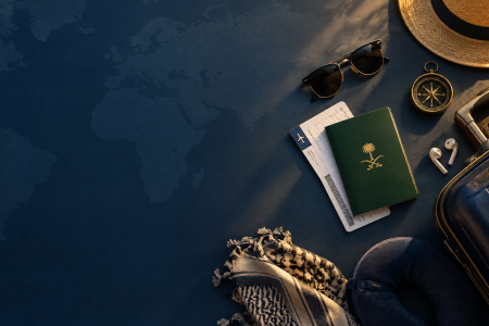 غلاف قائمة تجهيز السفر الدولي للسعوديين 2026