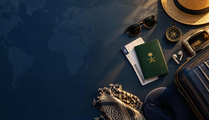غلاف قائمة تجهيز السفر الدولي للسعوديين 2026