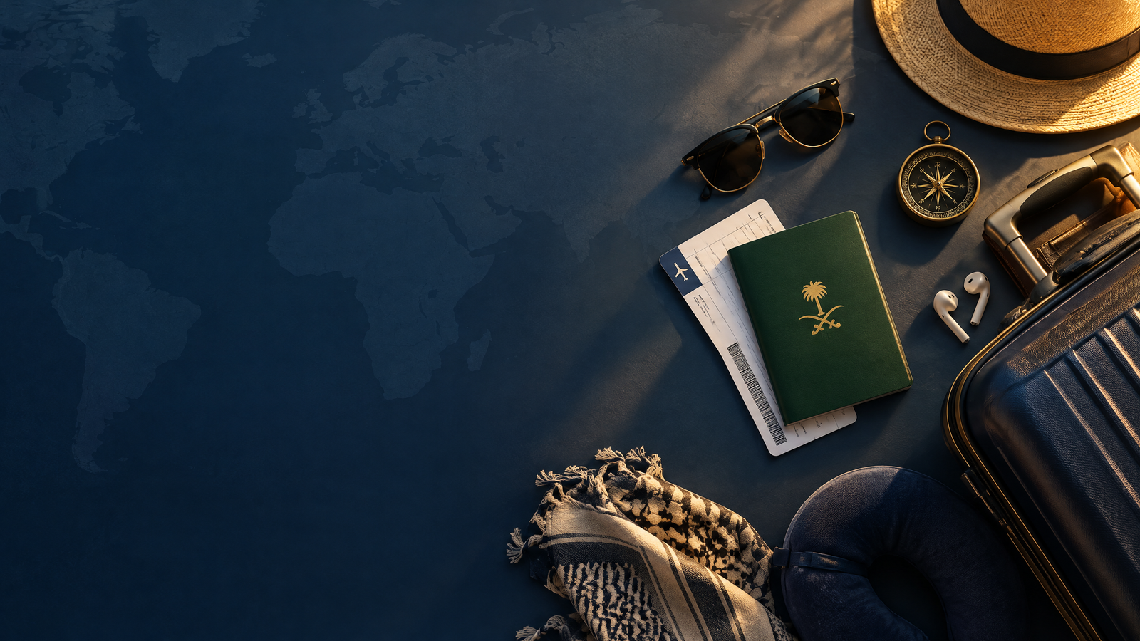 غلاف قائمة تجهيز السفر الدولي للسعوديين 2026